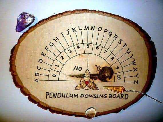 Pendulum Dowsing Board